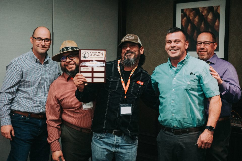 Joey Kirkland Extra Mile Award Winner 2022 | LubeZone Blog